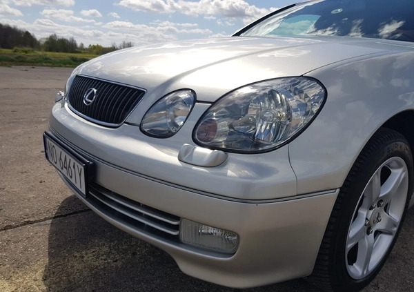 Lexus GS cena 47900 przebieg: 121000, rok produkcji 2002 z Olsztyn małe 497